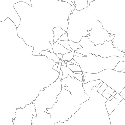 ROAD MAP OF IXCHIGUAN, GUATEMALA BY MAPBAKES