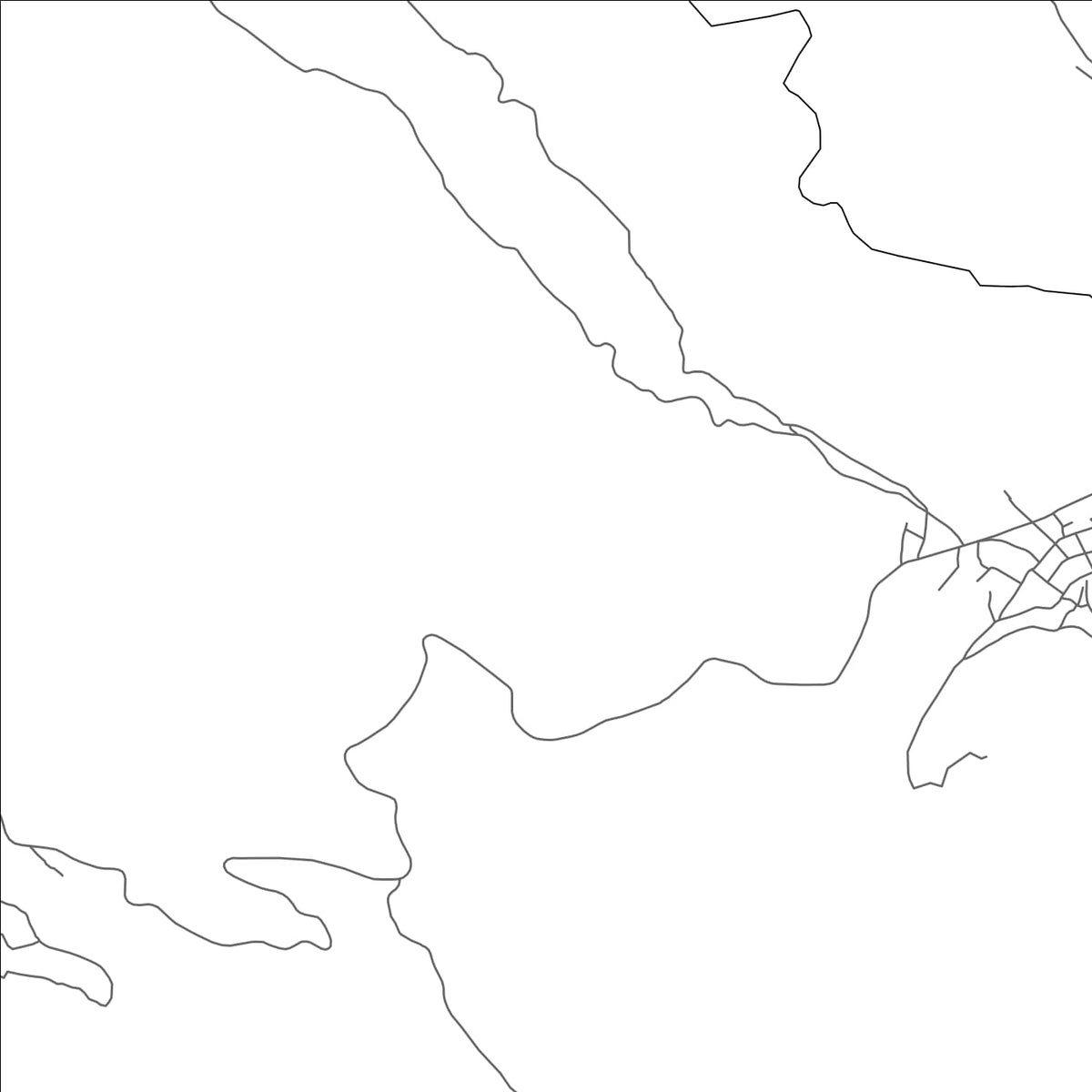 ROAD MAP OF JACALTENANGO, GUATEMALA BY MAPBAKES