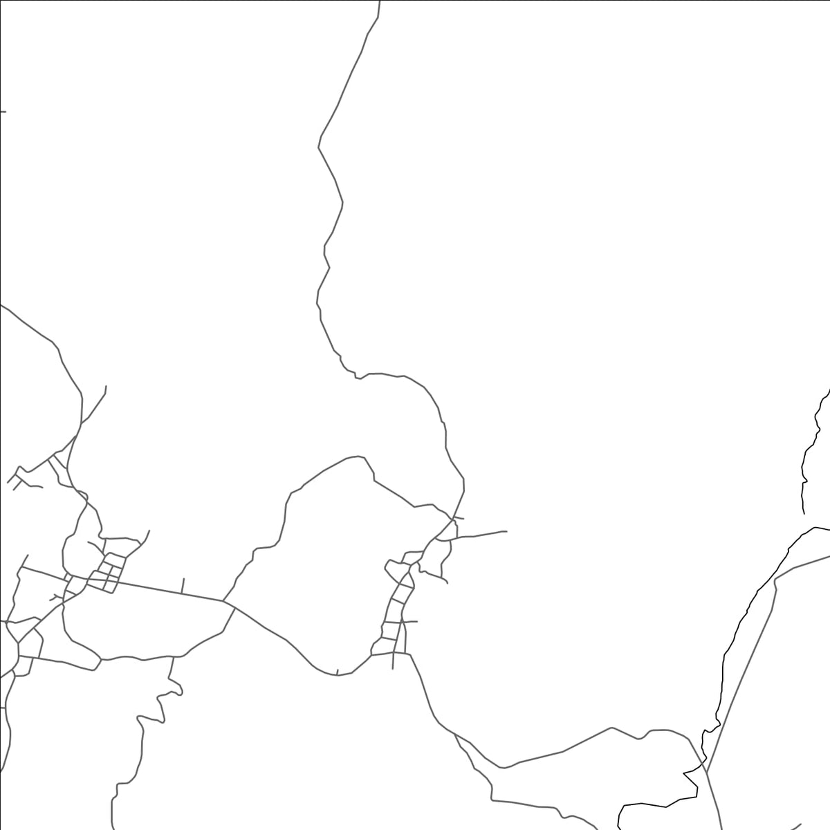 ROAD MAP OF JEREZ, GUATEMALA BY MAPBAKES
