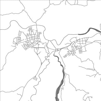 ROAD MAP OF JOCOTAN, GUATEMALA BY MAPBAKES