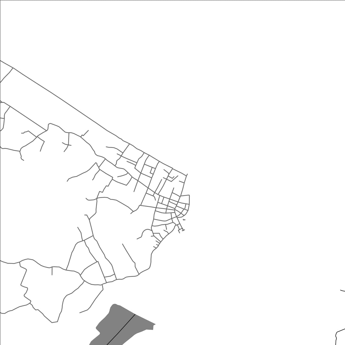 ROAD MAP OF LIVINGSTON, GUATEMALA BY MAPBAKES