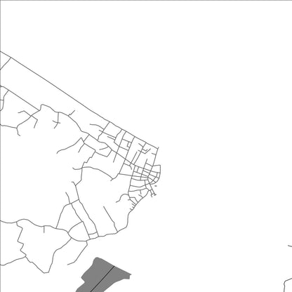 ROAD MAP OF LIVINGSTON, GUATEMALA BY MAPBAKES