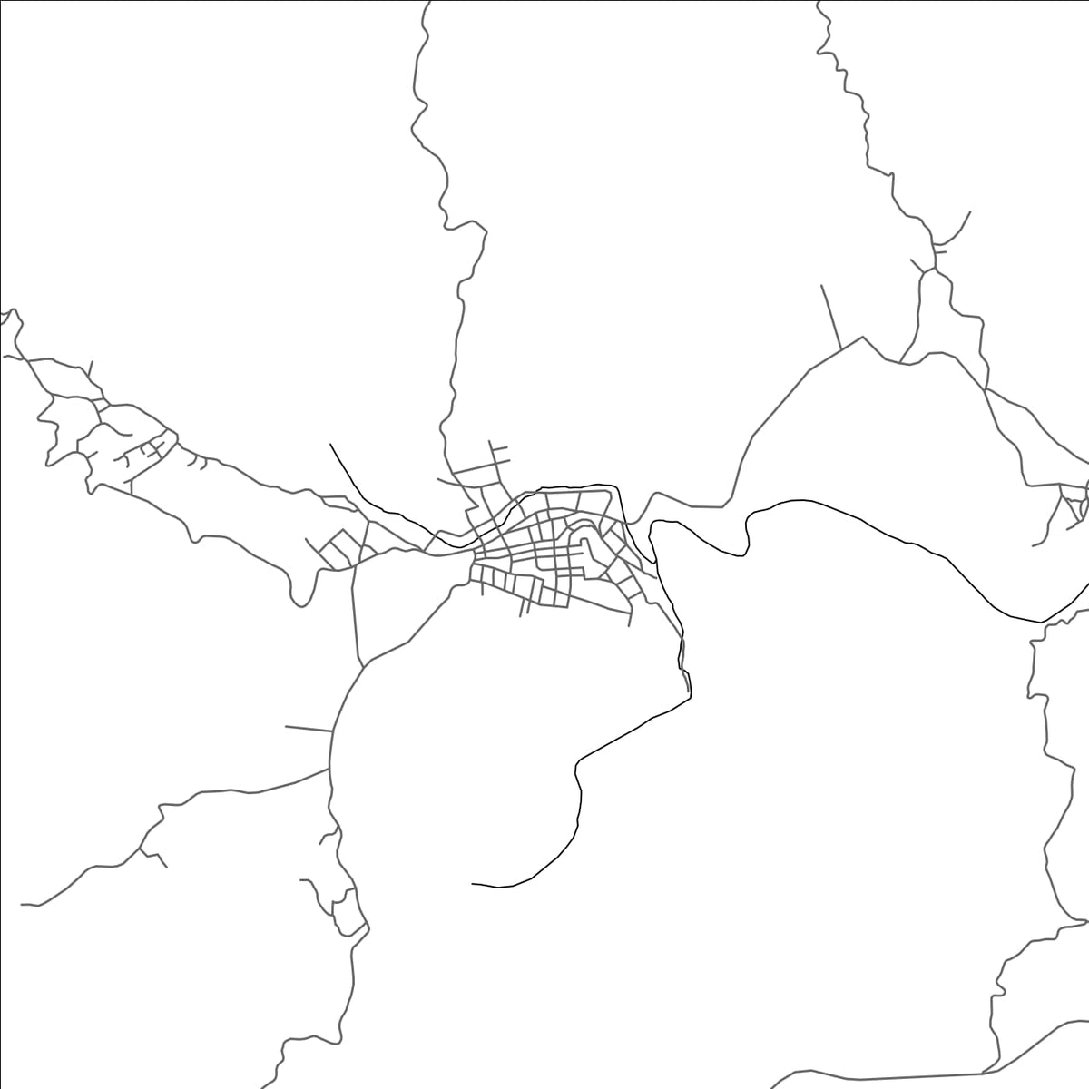 ROAD MAP OF MORAZAN, GUATEMALA BY MAPBAKES