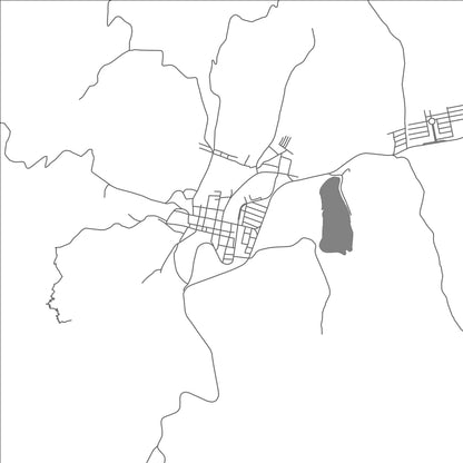 ROAD MAP OF MOYUTA, GUATEMALA BY MAPBAKES