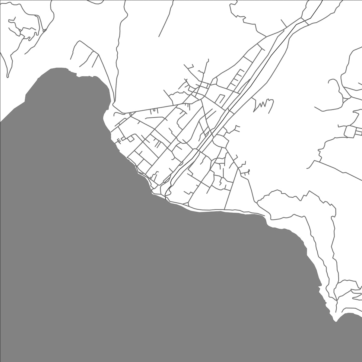 ROAD MAP OF PANAJACHEL, GUATEMALA BY MAPBAKES