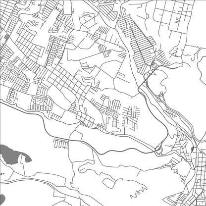 ROAD MAP OF PETAPA, GUATEMALA BY MAPBAKES
