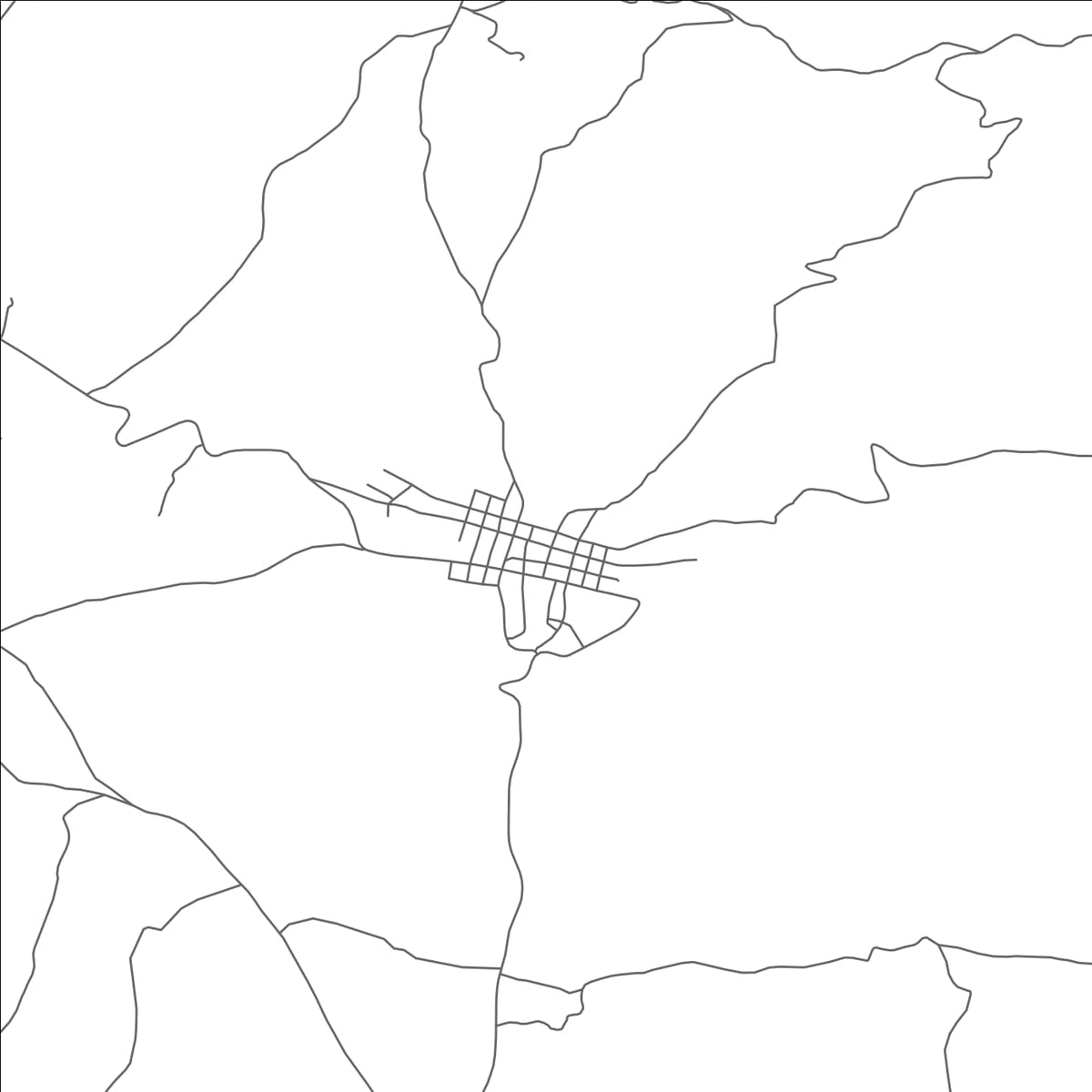 ROAD MAP OF SAN PEDRO JOCOPILAS, GUATEMALA BY MAPBAKES