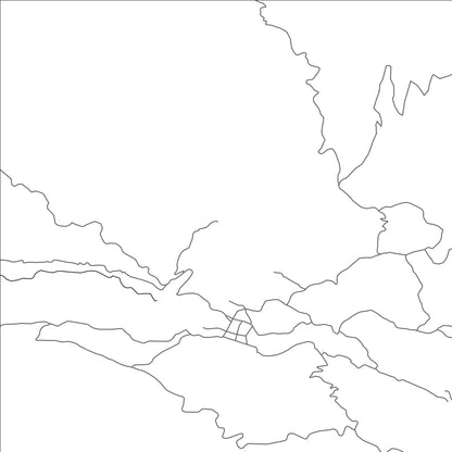 ROAD MAP OF SAN PEDRO NECTA, GUATEMALA BY MAPBAKES