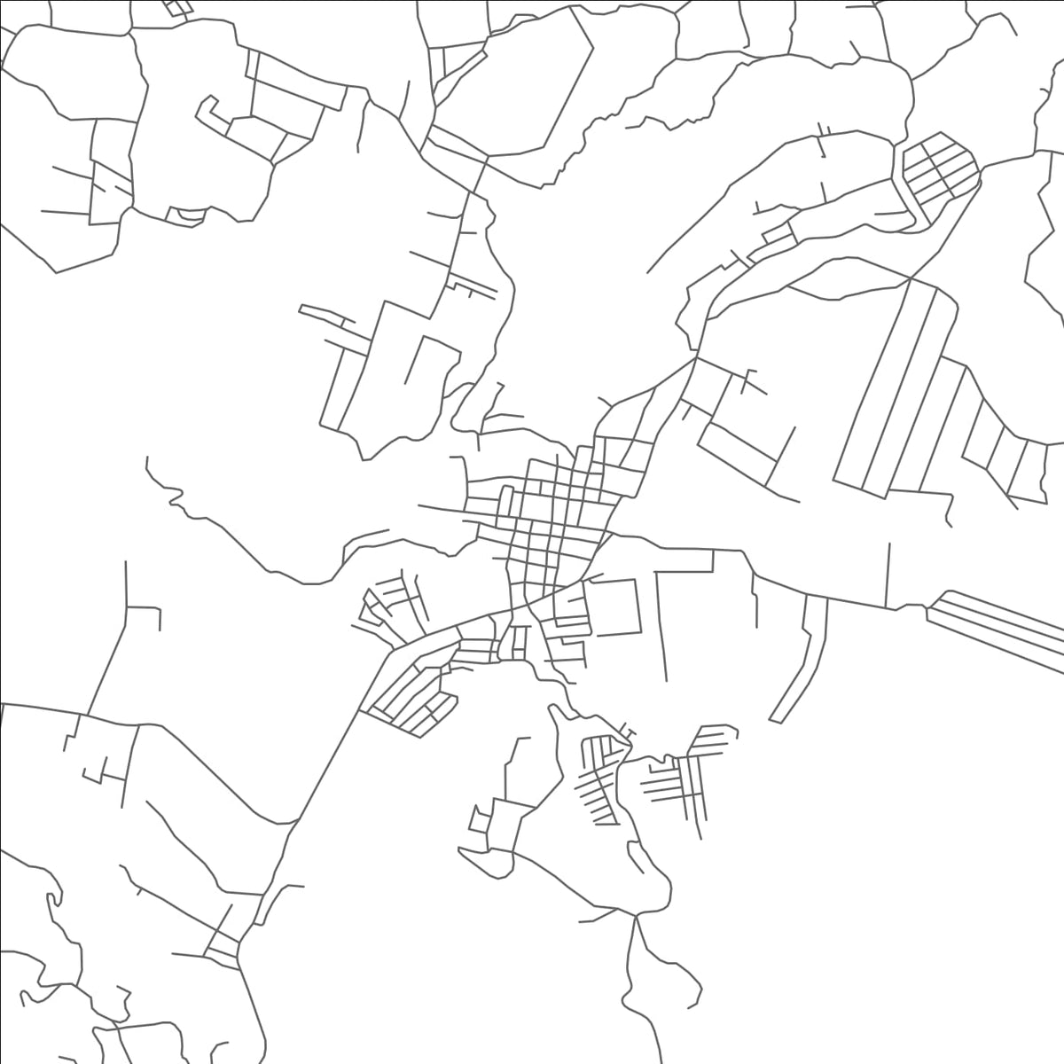 ROAD MAP OF SAN RAIMUNDO, GUATEMALA BY MAPBAKES