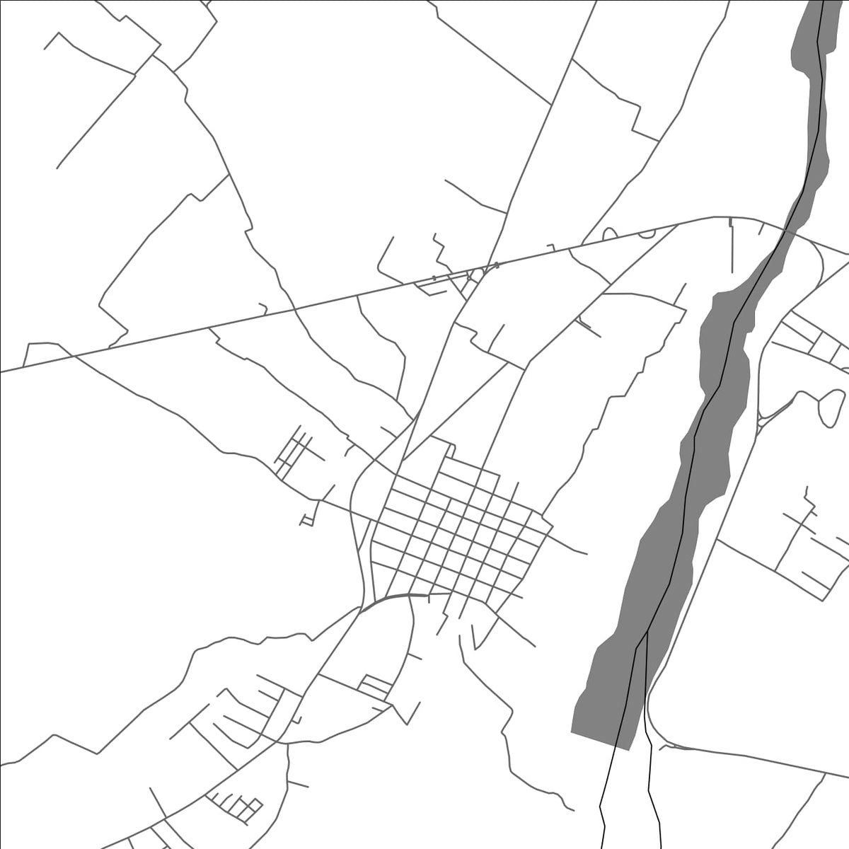 ROAD MAP OF SAN SEBASTIAN, GUATEMALA BY MAPBAKES