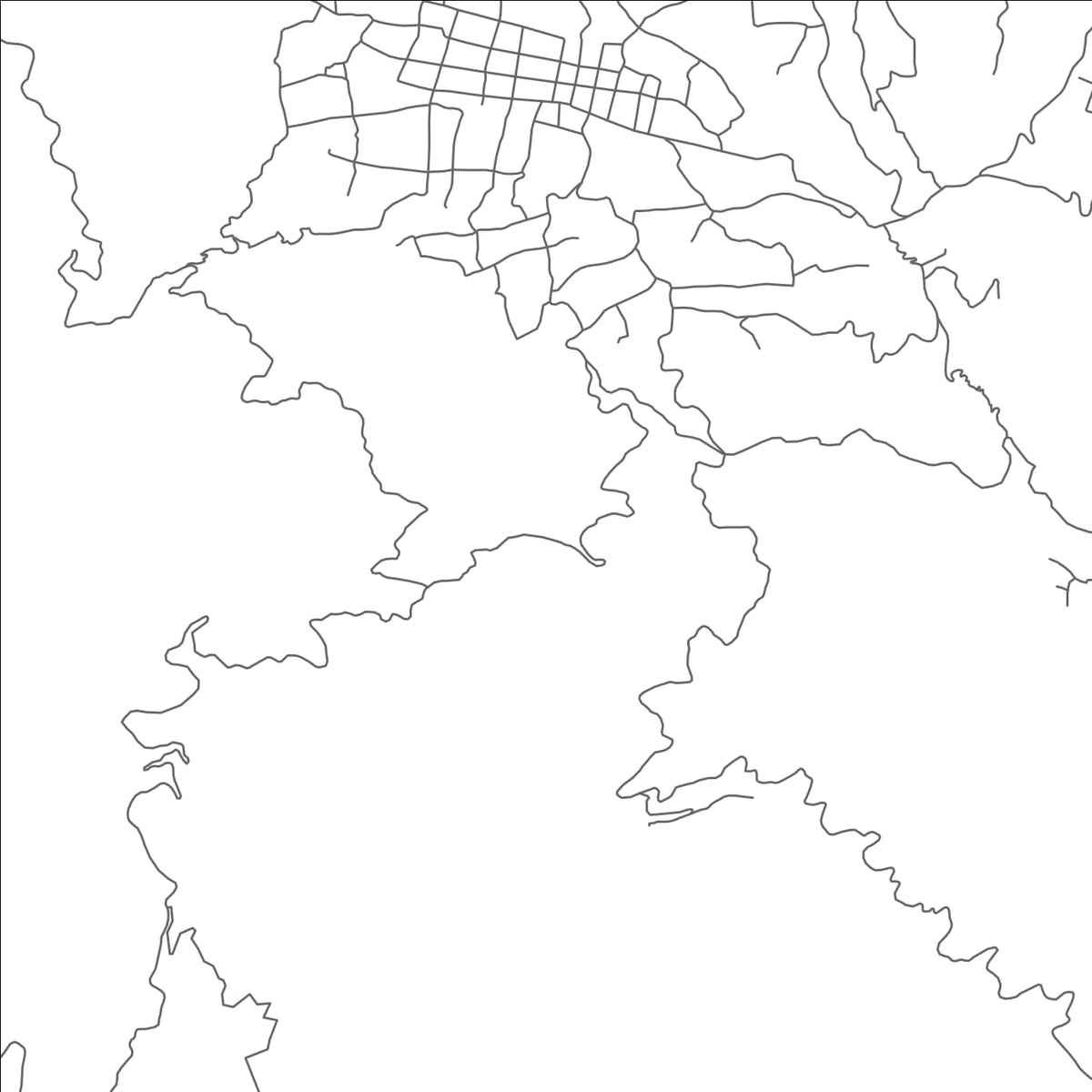 ROAD MAP OF SIBINAL, GUATEMALA BY MAPBAKES