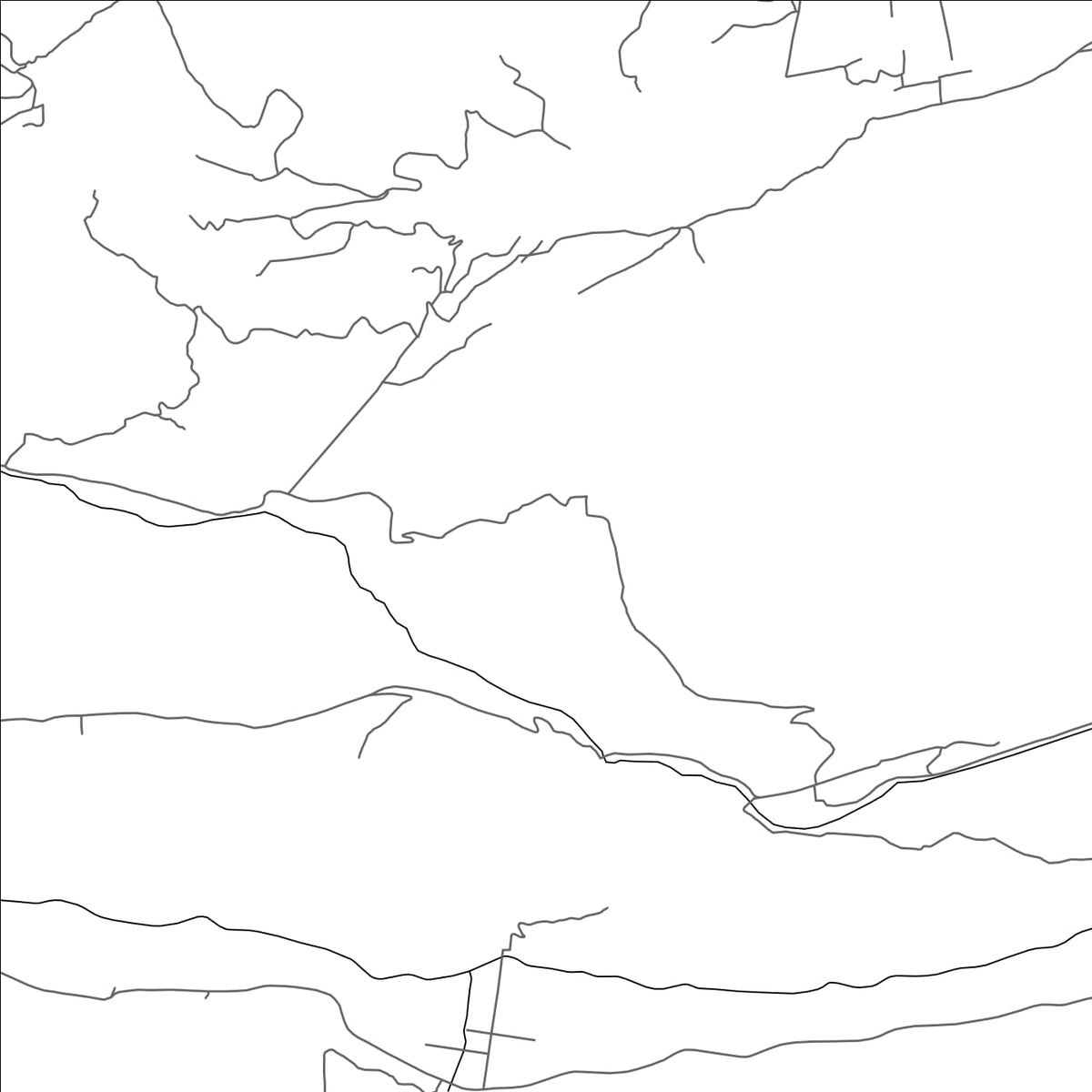 ROAD MAP OF TUCURU, GUATEMALA BY MAPBAKES