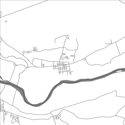 ROAD MAP OF USUMATLAN, GUATEMALA BY MAPBAKES