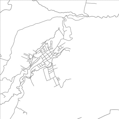 ROAD MAP OF YEPOCAPA, GUATEMALA BY MAPBAKES