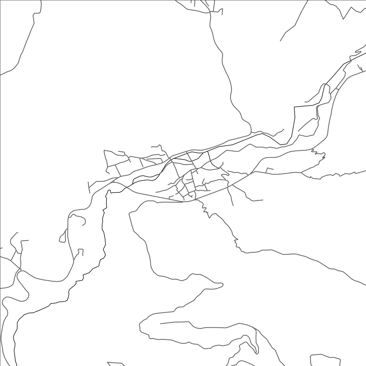 ROAD MAP OF ZUNIL, GUATEMALA BY MAPBAKES
