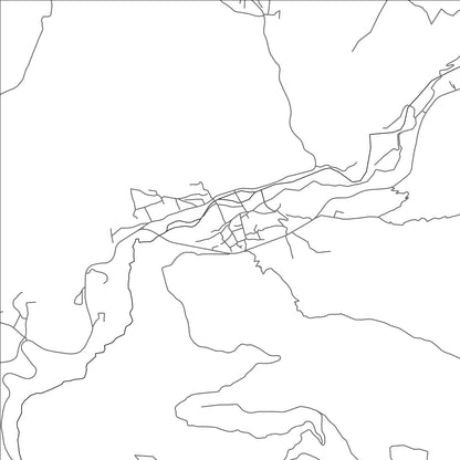 ROAD MAP OF ZUNIL, GUATEMALA BY MAPBAKES