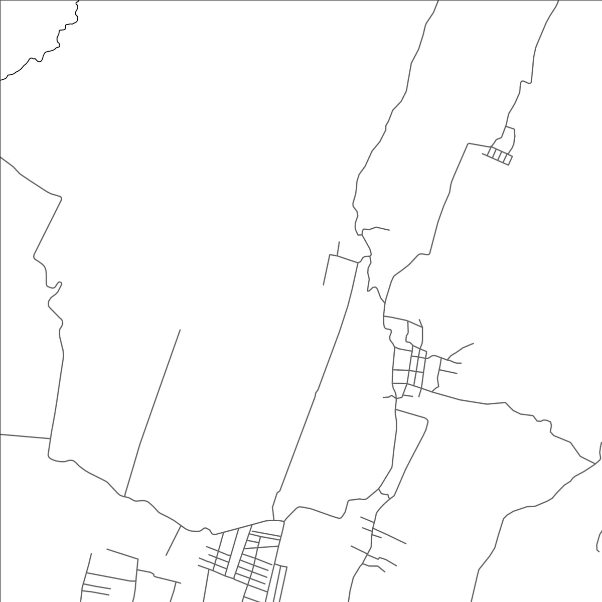 ROAD MAP OF ZUNILITO, GUATEMALA BY MAPBAKES