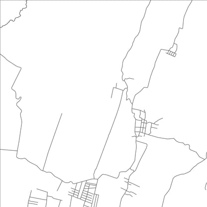 ROAD MAP OF ZUNILITO, GUATEMALA BY MAPBAKES