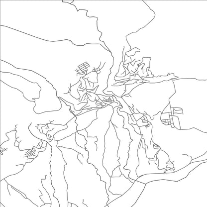 ROAD MAP OF ARRIS, ALGERIA BY MAPBAKES
