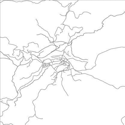 ROAD MAP OF BABOR - VILLE, ALGERIA BY MAPBAKES