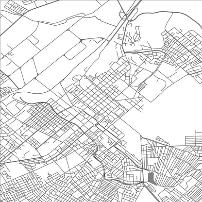 ROAD MAP OF BATNA, ALGERIA BY MAPBAKES