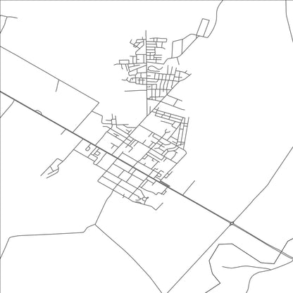 ROAD MAP OF BEN MEHIDI, ALGERIA BY MAPBAKES