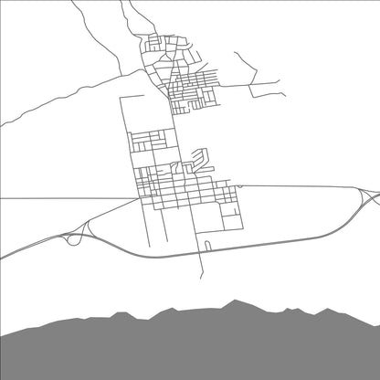 ROAD MAP OF BOU TLELIS, ALGERIA BY MAPBAKES