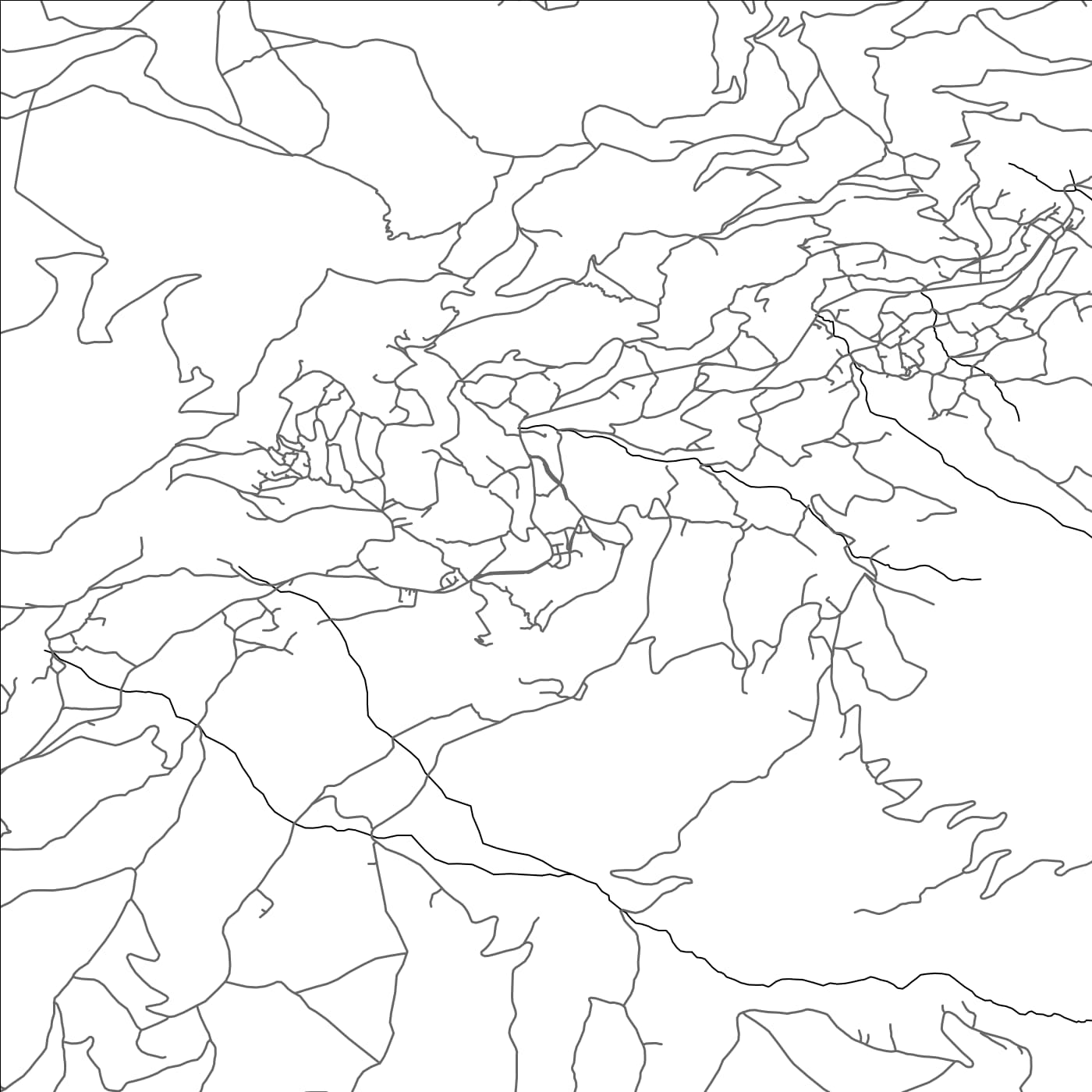 ROAD MAP OF CHEMINI, ALGERIA BY MAPBAKES