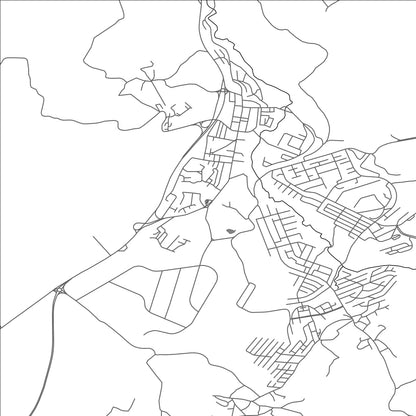 ROAD MAP OF DIDOUCHE MOURAD, ALGERIA BY MAPBAKES