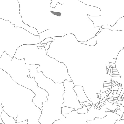 ROAD MAP OF DRAA EL MIZAN, ALGERIA BY MAPBAKES