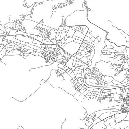 ROAD MAP OF GHARDAÏA, ALGERIA BY MAPBAKES