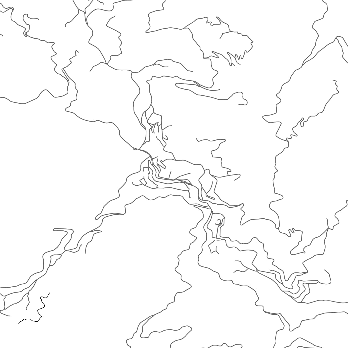 ROAD MAP OF L’ARBAA NAÏT IRATHEN, ALGERIA BY MAPBAKES