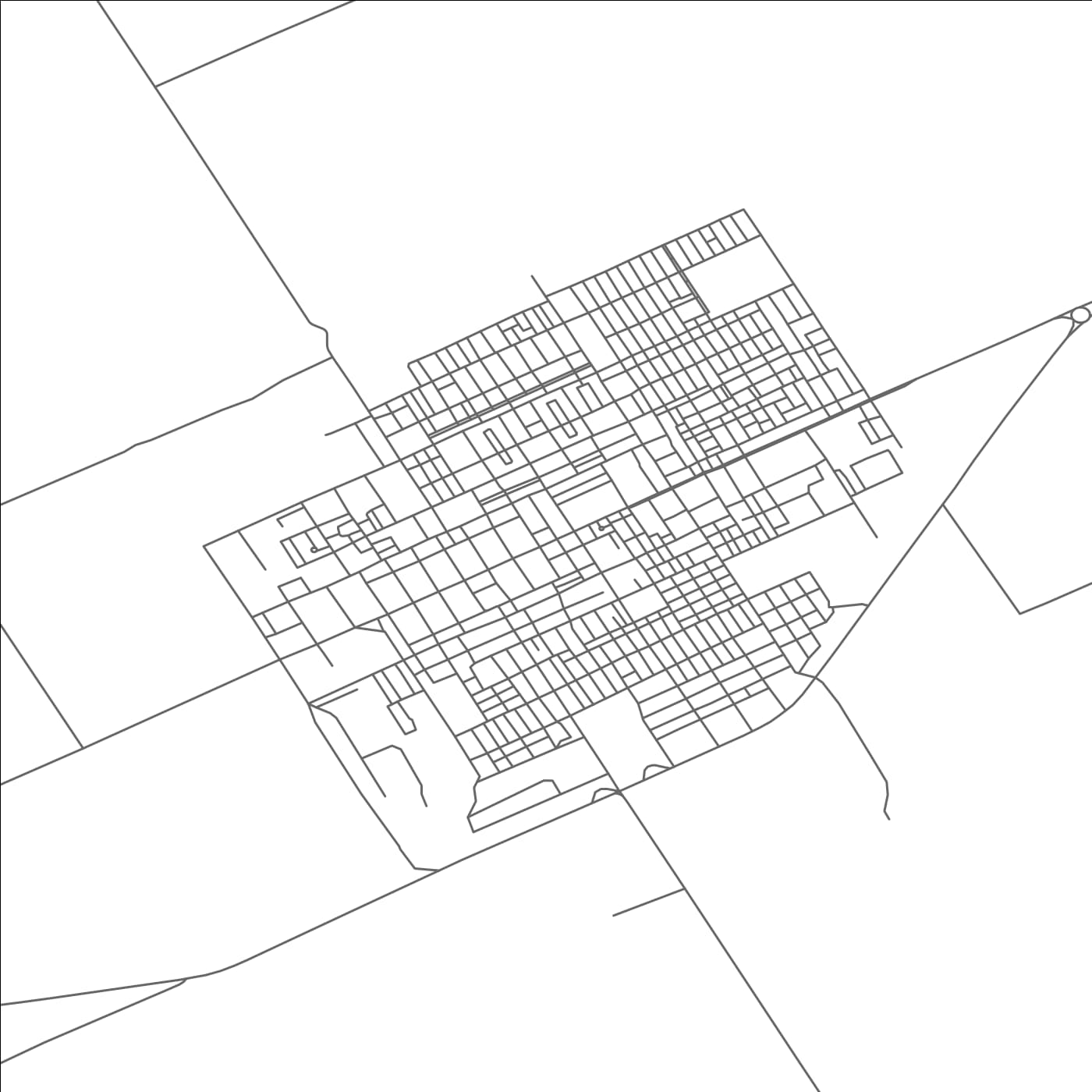 ROAD MAP OF MEHDIA DAIRA DE MEGHILA, ALGERIA BY MAPBAKES