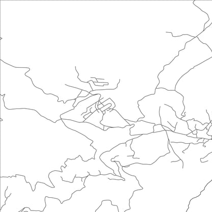 ROAD MAP OF MEKLA, ALGERIA BY MAPBAKES