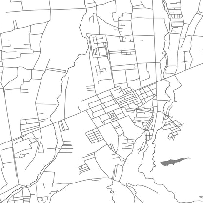 ROAD MAP OF SOUMA, ALGERIA BY MAPBAKES