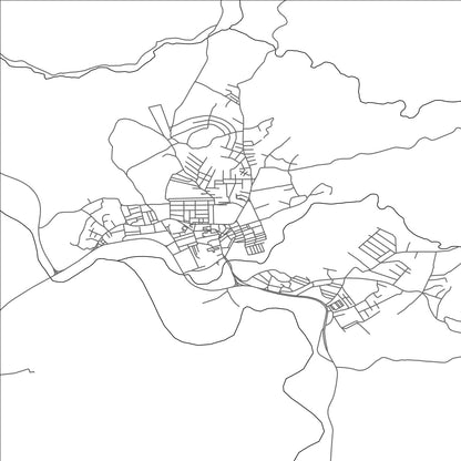 ROAD MAP OF TAMALOUS, ALGERIA BY MAPBAKES