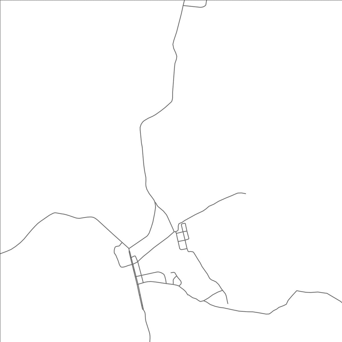 ROAD MAP OF AMBIULA, ANGOLA BY MAPBAKES