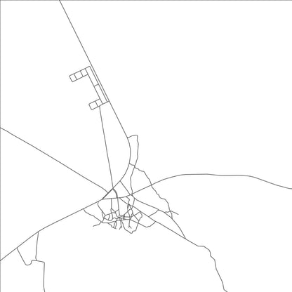 ROAD MAP OF CANGANDALA, ANGOLA BY MAPBAKES