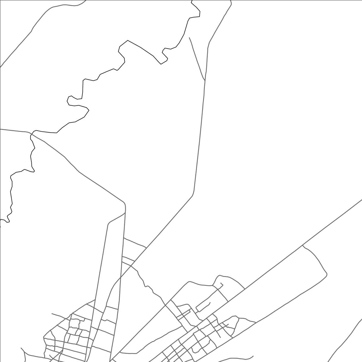 ROAD MAP OF CATABOLA, ANGOLA BY MAPBAKES