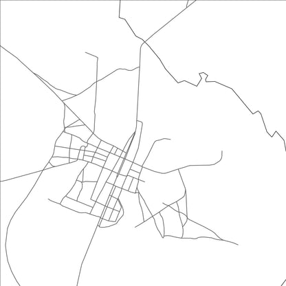 ROAD MAP OF CHICOMBA, ANGOLA BY MAPBAKES