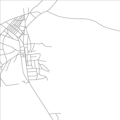 ROAD MAP OF CHITEMBO, ANGOLA BY MAPBAKES