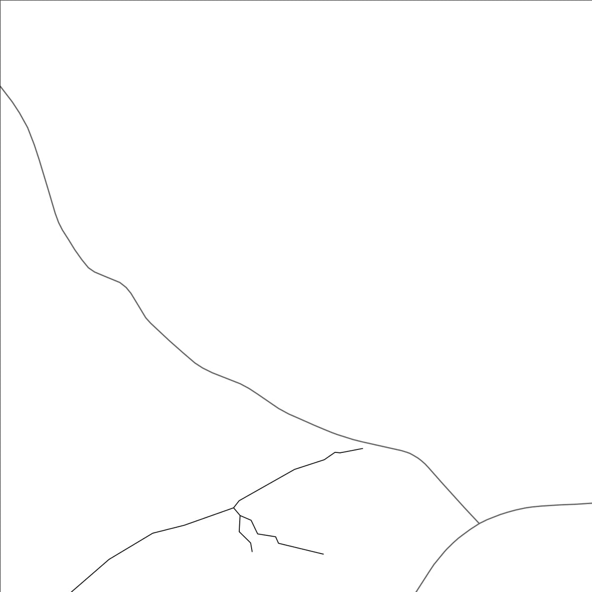 ROAD MAP OF QUELA, ANGOLA BY MAPBAKES