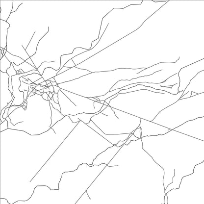 ROAD MAP OF TCHITADO, ANGOLA BY MAPBAKES