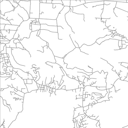 ROAD MAP OF GUINEA BUSH, ANTIGUA AND BARBUDA BY MAPBAKES