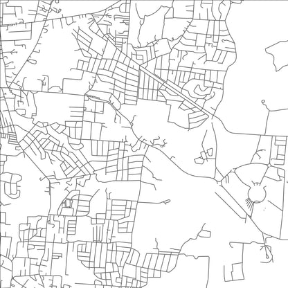 ROAD MAP OF GUNTHORPES, ANTIGUA AND BARBUDA BY MAPBAKES