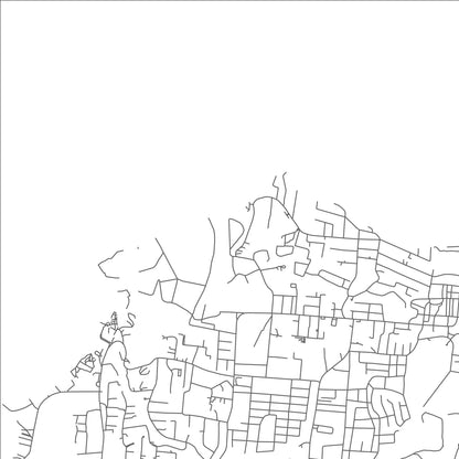 ROAD MAP OF SOLDIER, ANTIGUA AND BARBUDA BY MAPBAKES