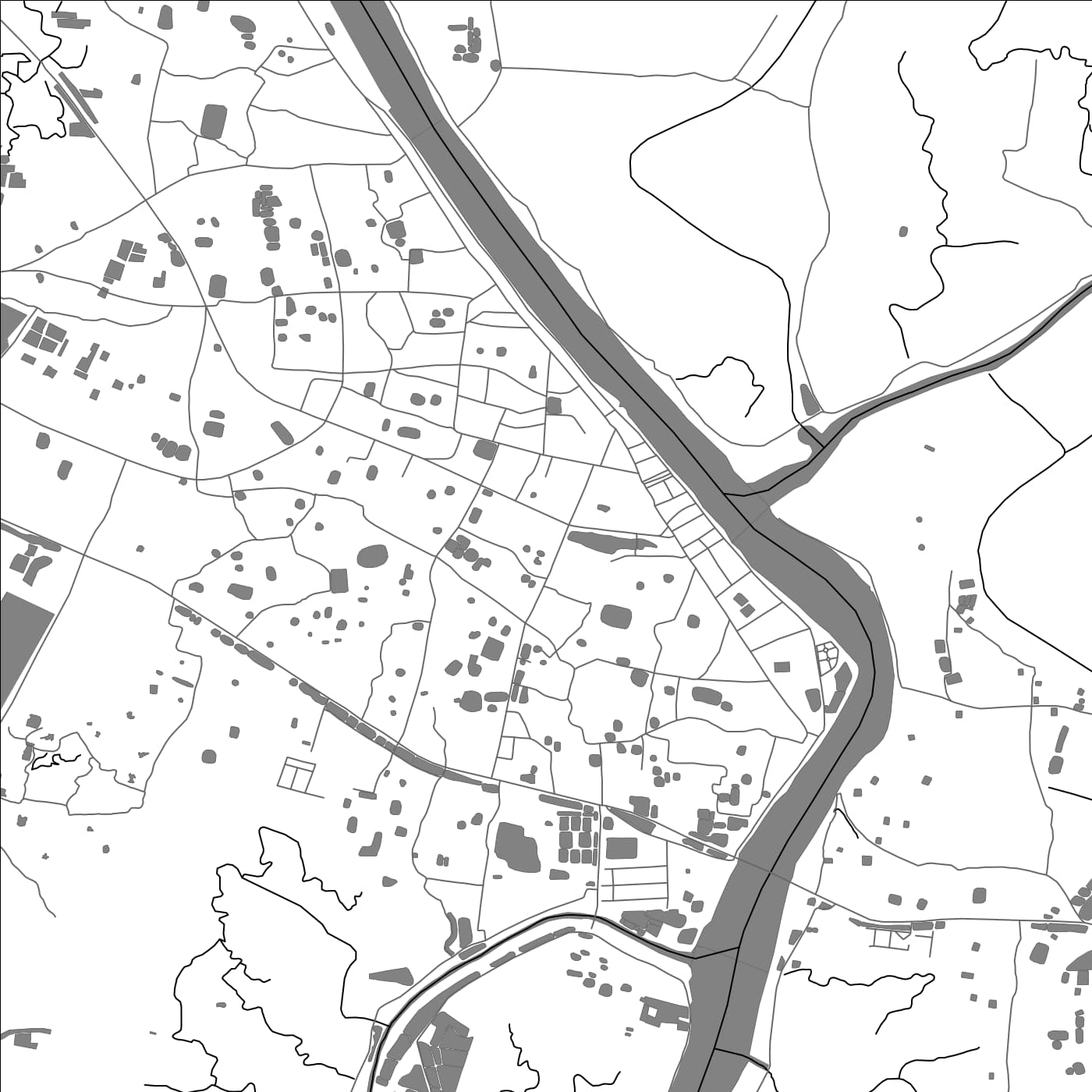 ROAD MAP OF BAGERHAT, BANGLADESH BY MAPBAKES