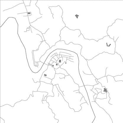 ROAD MAP OF BĀNDARBAN, BANGLADESH BY MAPBAKES