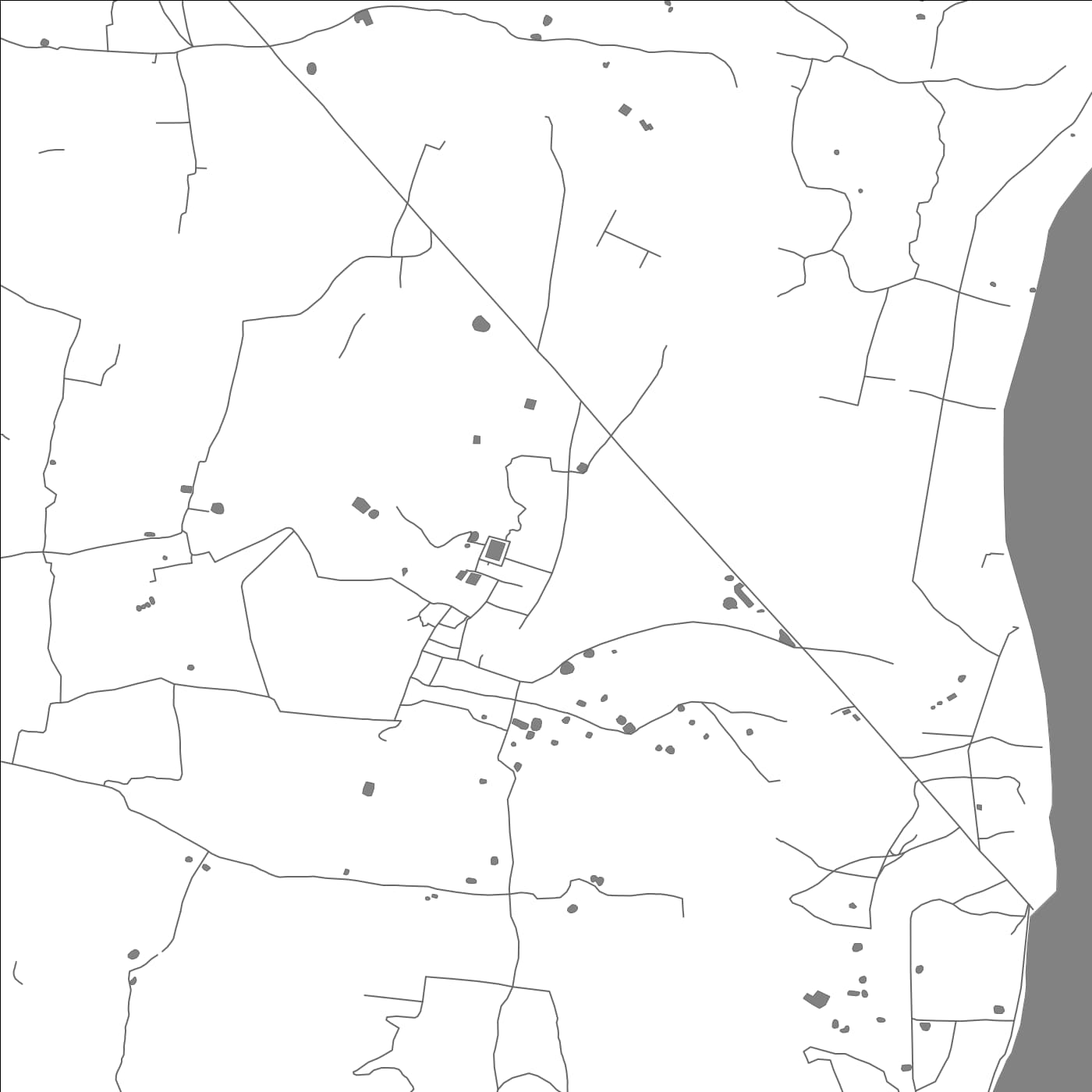 ROAD MAP OF CHILMĀRI, BANGLADESH BY MAPBAKES