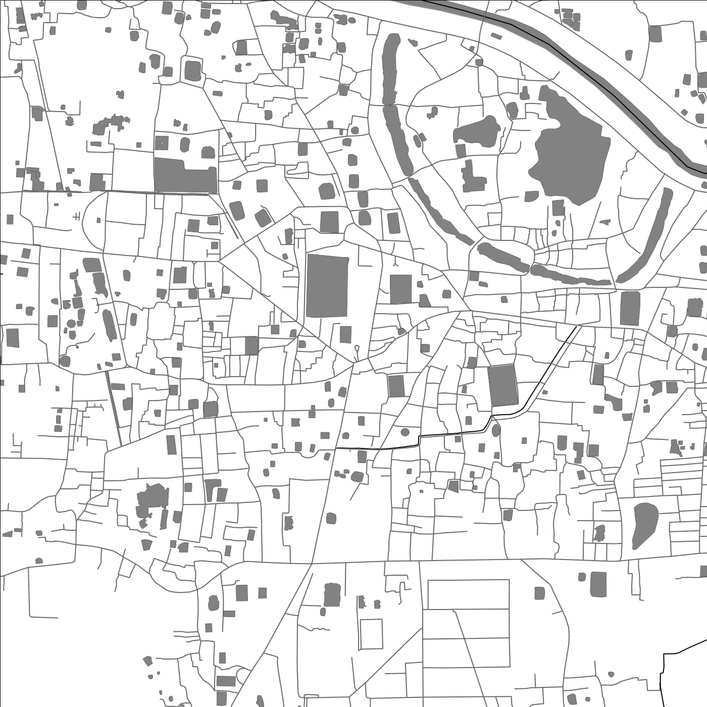 ROAD MAP OF COMILLA, BANGLADESH BY MAPBAKES